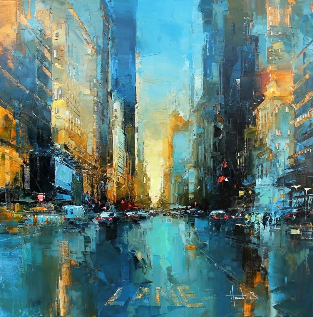 Abstract painting