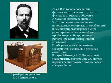 Изобретение радио и телефона