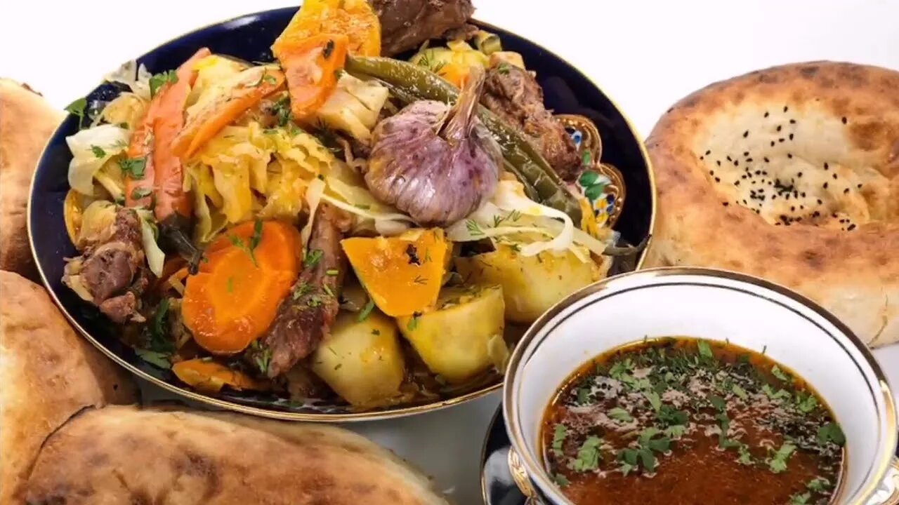 Восточная кухня. Узбекская кухня. Блюда узбекской кухни. Национальные блюда Узбекистана.