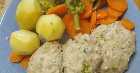 Котлеты на пару с овощами
