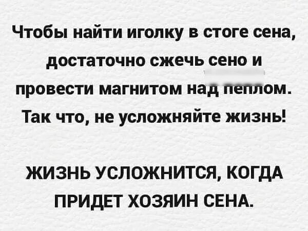 Объясните значение пословицы искать иголку в стоге