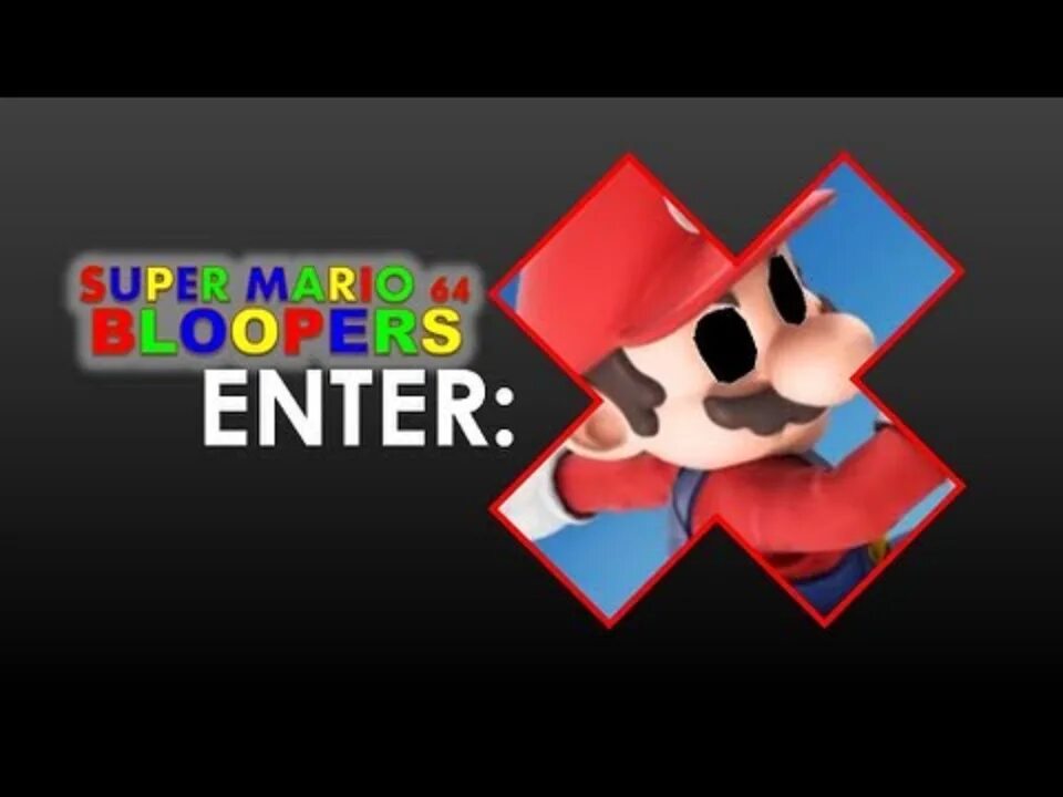 X enter. Супер Марио Блупер. Супер Марио 64. Super Mario 64 Bloopers. Game over Mario 64.