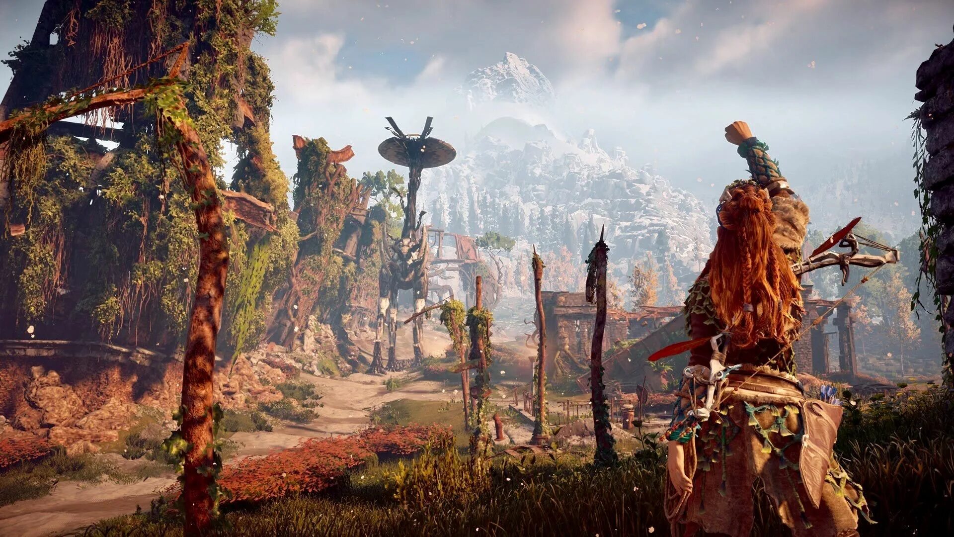 Horizon Zero Dawn. Харайзон Зира Дон. Horizon Zero Dawn арт. Хорайзон 2.