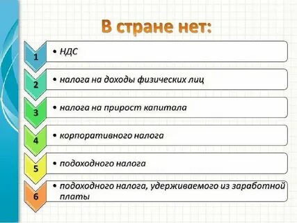 Налог дубай