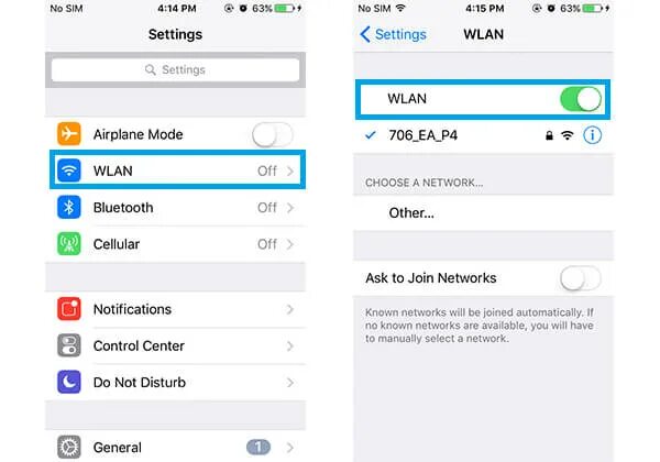 Почему на айфоне wlan. Setting WLAN В айфоне. Настройки WLAN на айфоне. Что такое сеть влан в айфоне. Включить WLAN на айфоне.