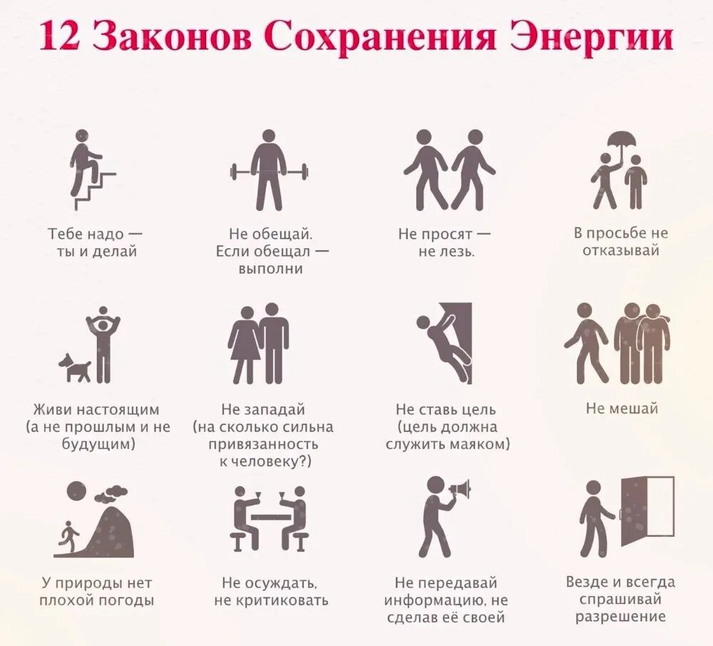 Совсем нет энергии. 12 законов сохранения энергии в жизни человека. правила сохранения энергии. сохранение энергии человека. закон сохранения энергии.