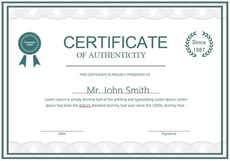 Windows certificate