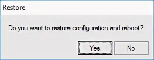 Config not found