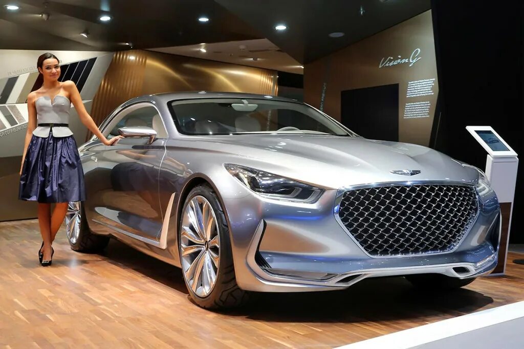 Модели премиум класса. Последняя модель Хендай Дженезис. Hyundai Vision g. Genesis g90 Coupe. Самый новый хёндай Дженезис.