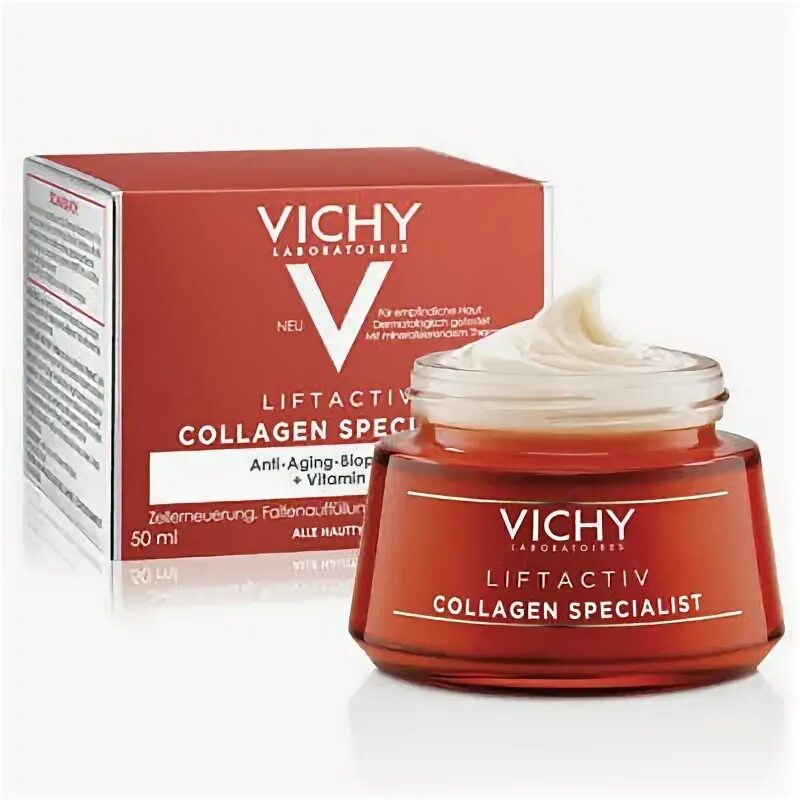 Купить крем лифтактив. Vichy Liftactiv Collagen Specialist крем. Vichy Лифтактив коллаген ночной крем 50мл. Vichy Liftactiv коллаген специалист 50 мл. Виши Лифтактив коллаген крем для лица дневной 50мл.