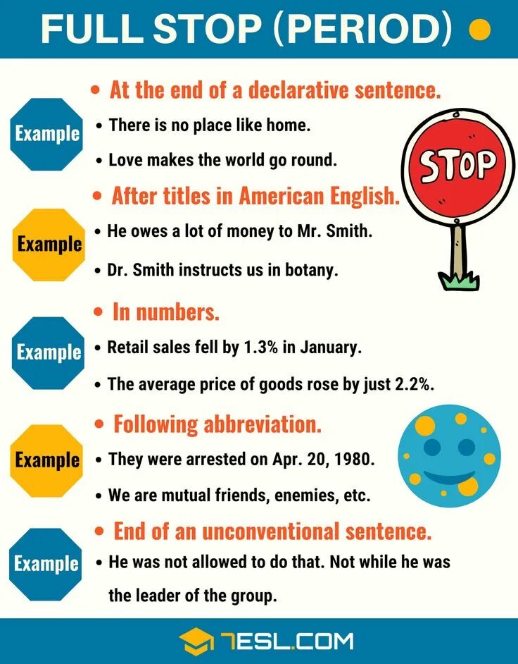 What stop do i get. Full stop. full stops в английском. full stop period. знаки препинания в английском языке.
