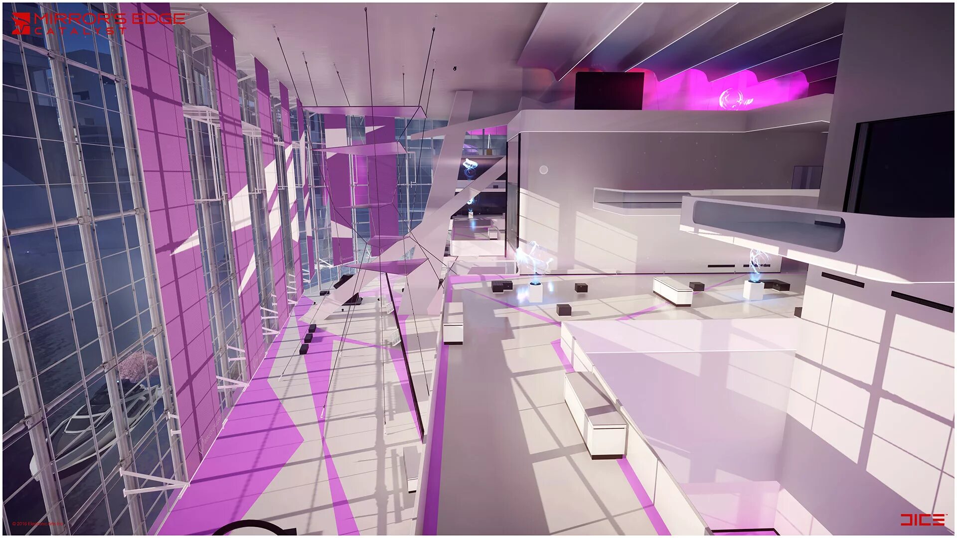 Mirror source. Mirrors edge квартира. mirrors edge catalyst интерьеры. миррор учительская. mirror миц.