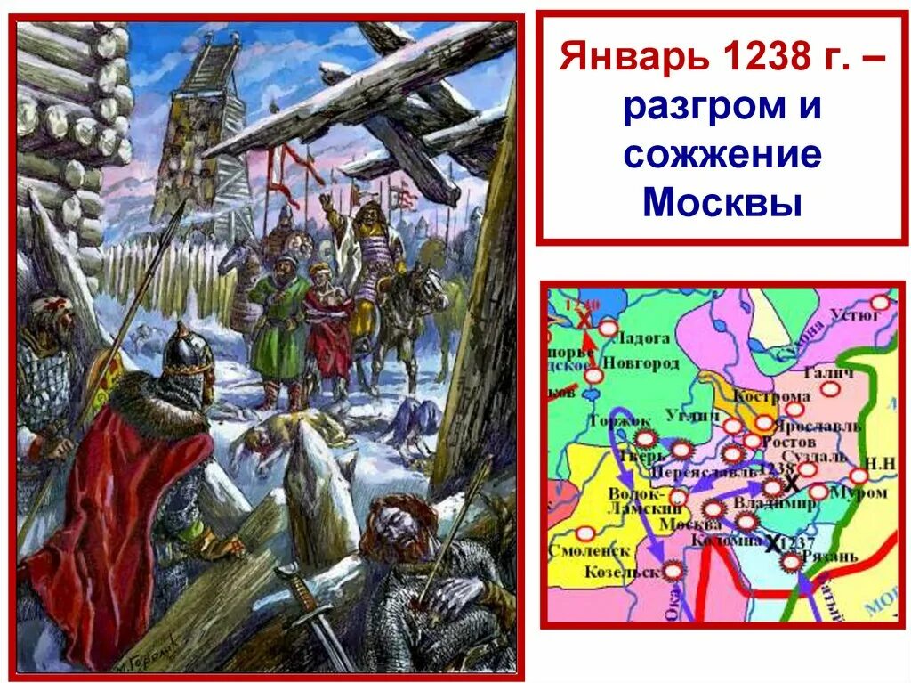 Нашествие монголов на Козельск. Презентация Нашествие на Русь. Сожженная Москва 1238. Козельск монголо татары