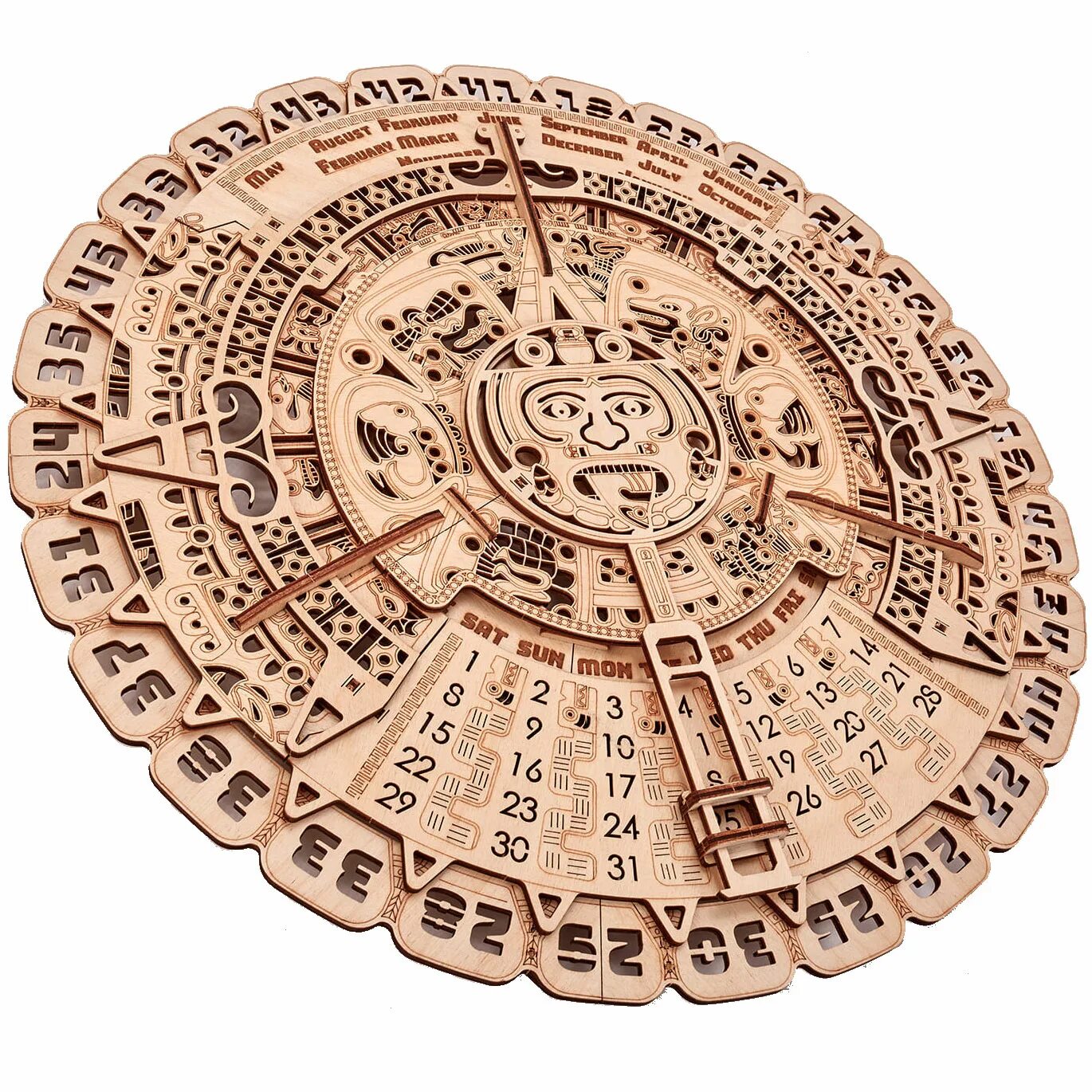 Отзыв на календарь майя 6 класс. WOODTRICK Mayan Calendar. Деревянный календарь. Календарь из дерева. Деревянный конструктор календарь.