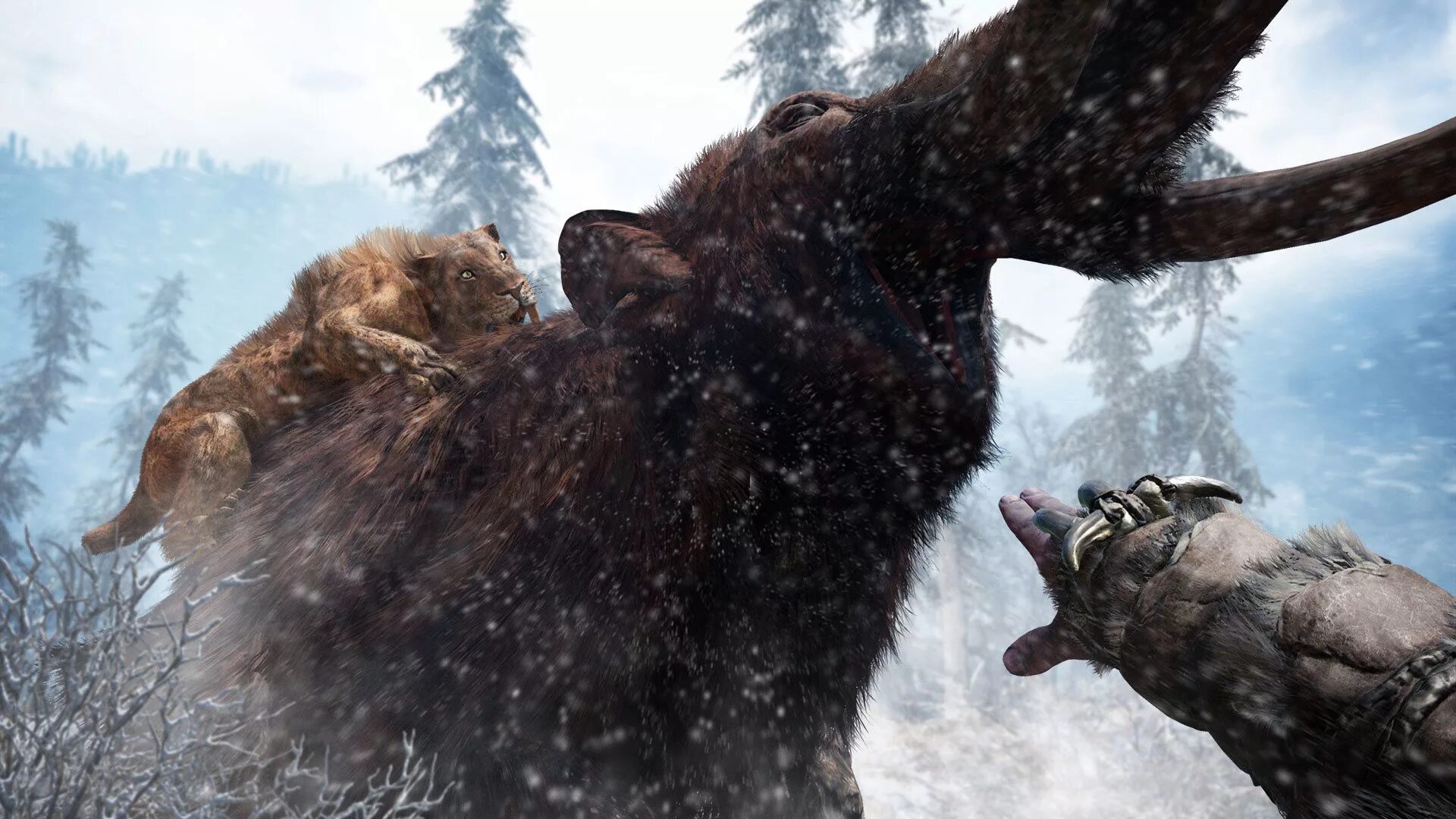 Фар край примал. Мамонт фар край примал. Far Cry Primal (2016). Фар край с мамонтами. Игра фар край праймал