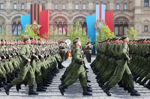 Парад на красной видео