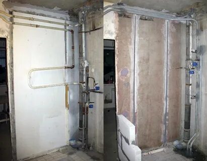 Трубы в панельных домах