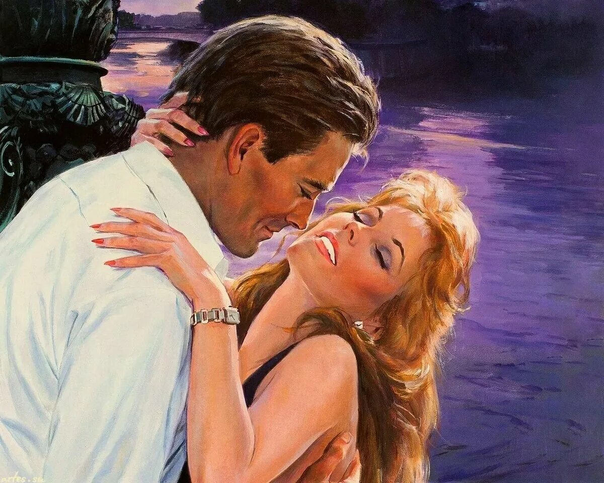 И в каждого тайно влюблен. Американский художник norm eastman. эд тадиелло картины. картины пары. картины художников о тайной любви.