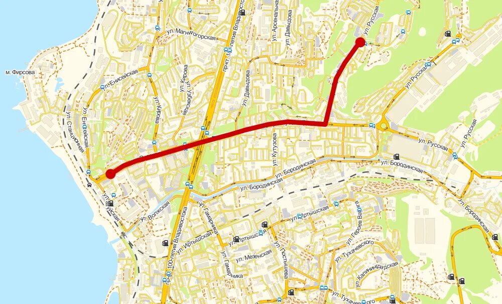 доехать до жд вокзала владивосток