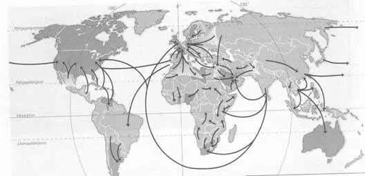Направления миграционных потоков в мире. Крупнейшие миграционные потоки в мире карта. Основные потоки миграции в мире карта.