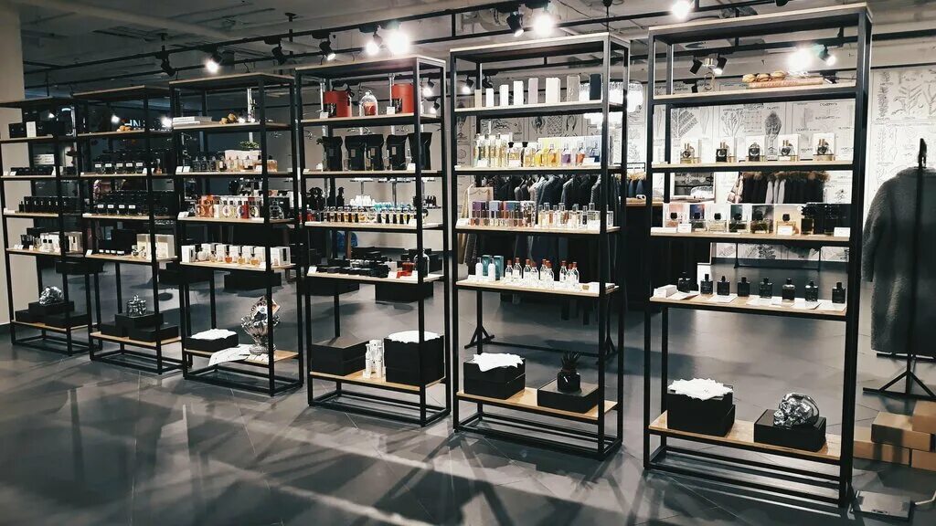 Panorama: Cosmotheca, perfume and cosmetics shop, Russia, Moscow, Sretensky Boul