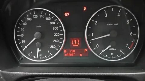Ошибка давления в шинах бмв