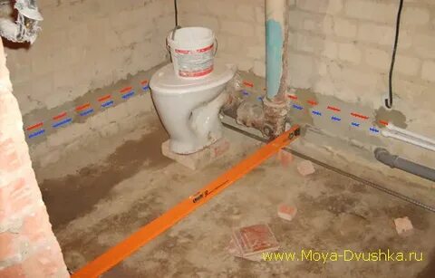 Можно полипропиленовые трубы заливать стяжкой