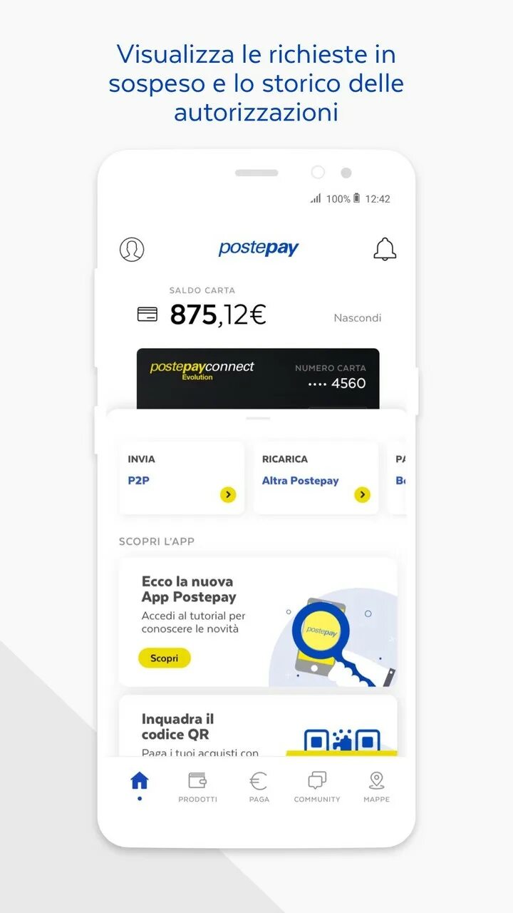 Postepay. Postepay Evolution. Postepay Italia.