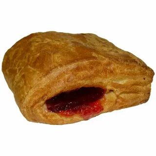 Слойка с малиной