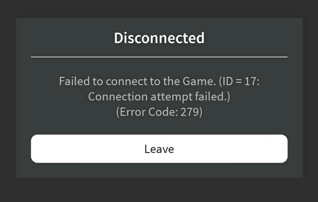 Failed id 17 roblox. Failed id 17 roblox