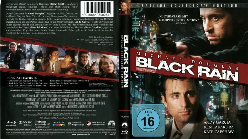 Черный дождь текст. Black Rain 1989. Черный дождь 1989 Blu ray. Чёрный дождь 1989 обложка. Black Rain Michael Douglas poster.