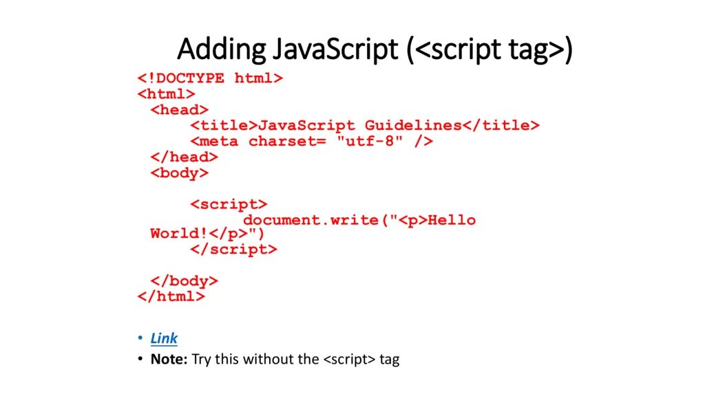 Скрипты на JAVASCRIPT. Тег script. JAVASCRIPT add. Meta charset UTF-8.