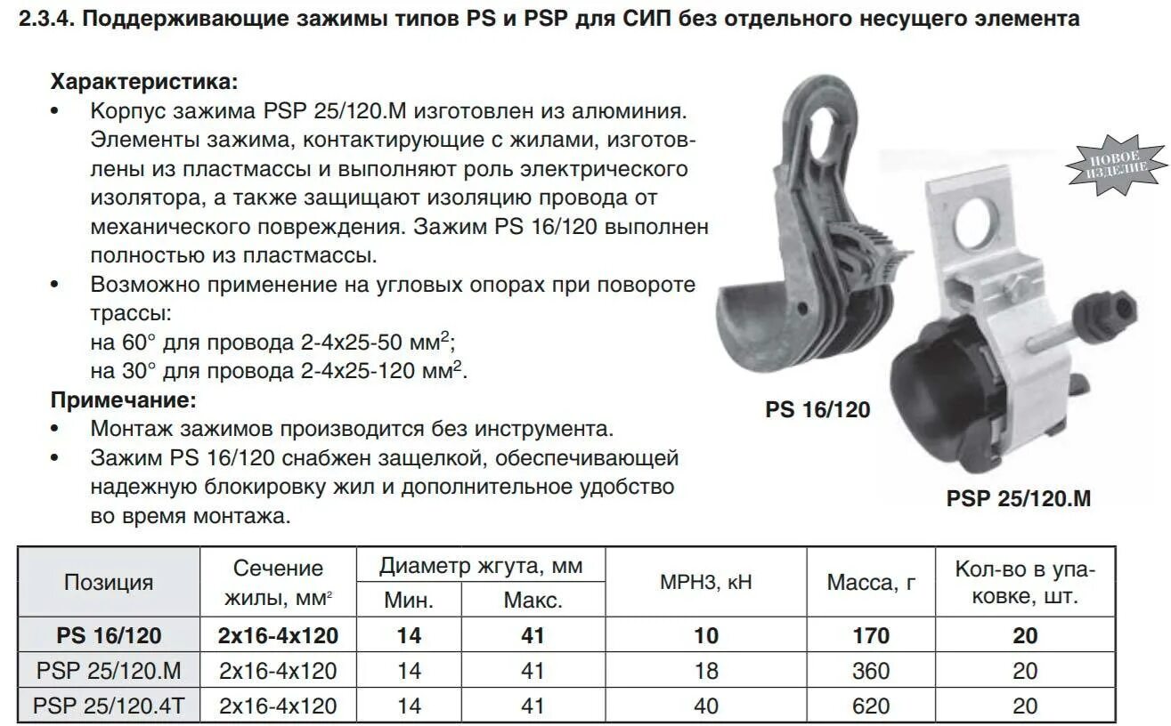 Мощность сип кабеля. PSP 25/120.M поддерживающий зажим (НИЛЕД). Арматура для крепления провода СИП 4/120. Зажим поддерживающий для СИП 4х150. Монтажная таблица СИП 4 4х16.