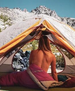 yeni bir güne çadırda uyanmak 