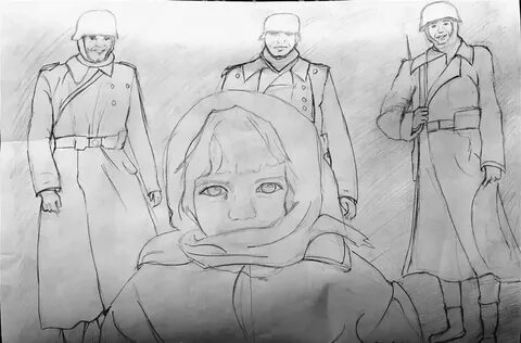 Рисунки на тему вов для детей легкие