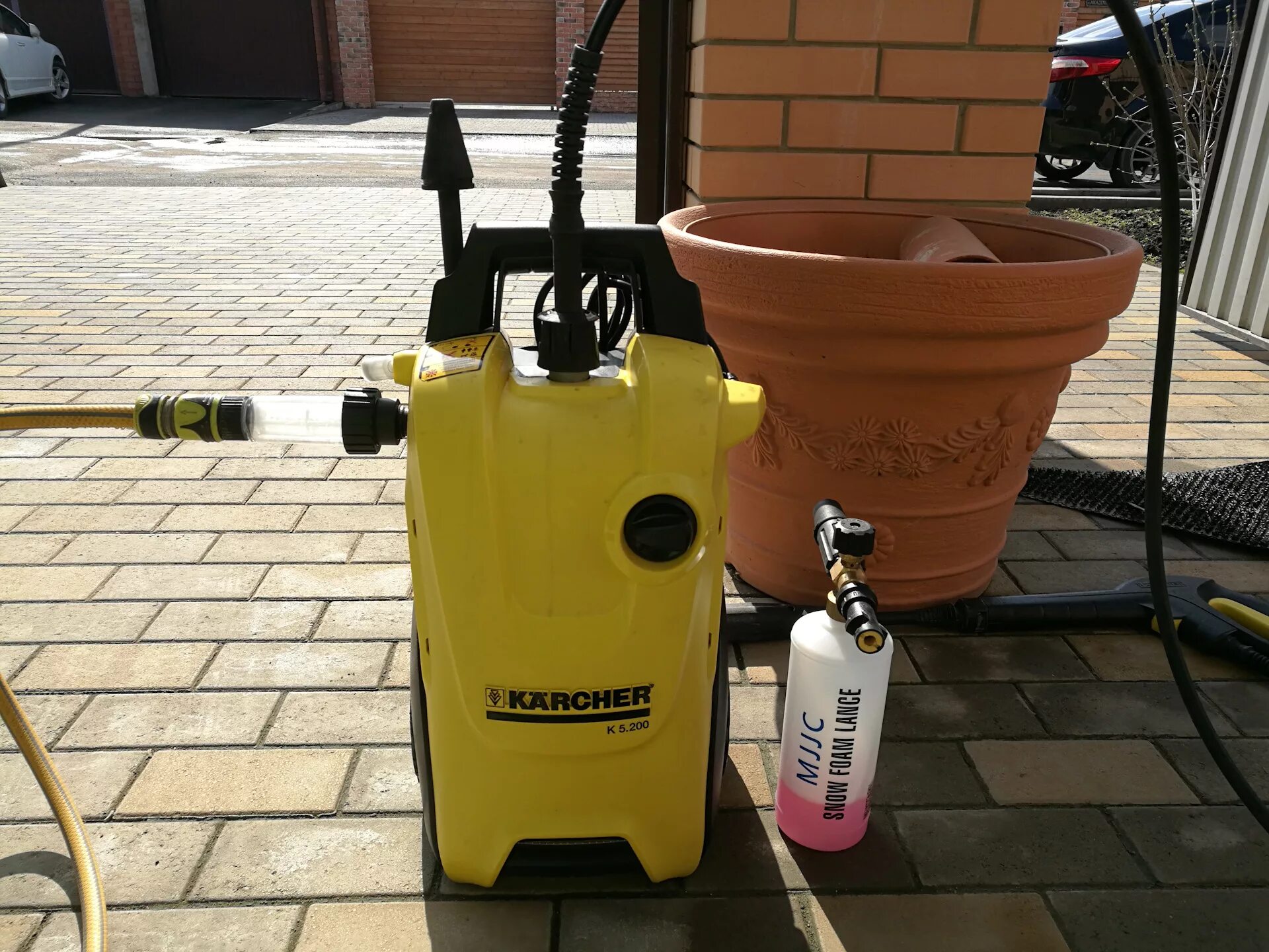 Ремонт karcher. Мойка Керхер 2.100. Кёрхер к3 с пеногенератором. Пенообразователь для Керхер к3. Керхер 5.100 мойка.