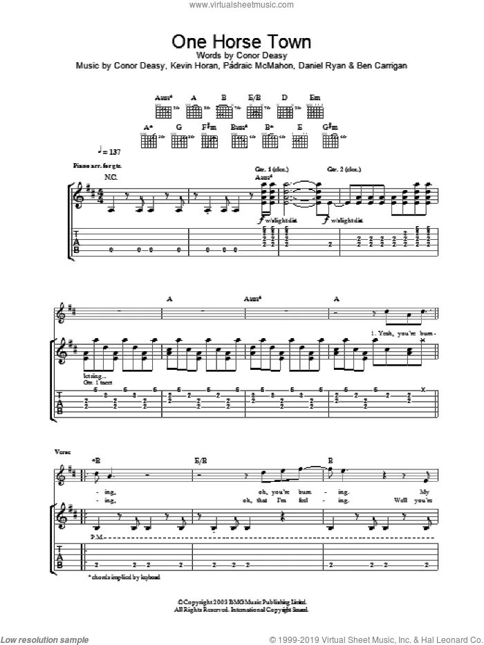 Teen Town Guitar Tab. It's the talk of the Town Ноты. Оне хорс