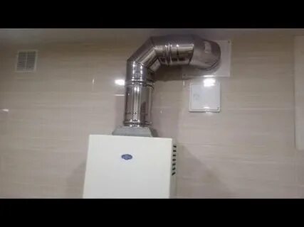 Установить вытяжку на газовую колонку