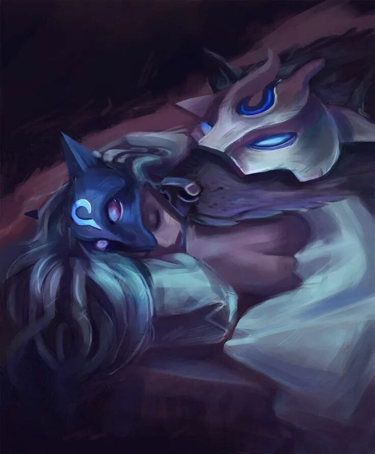 Art киндред ло. Киндред сплеш арт. Luna kindred. Киндред обои. Art киндред ло.