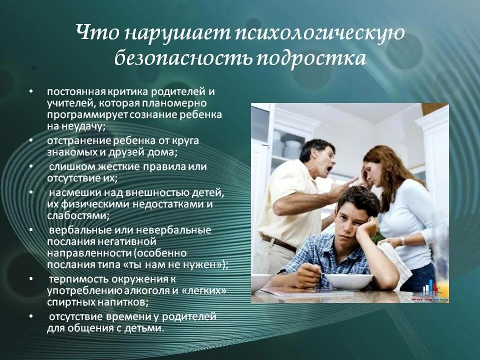Социально психологические проблемы воспитания