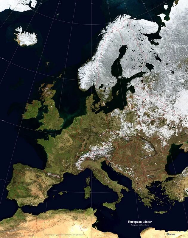 Карта 31 декабря. Europe Satellite Map. Map of Europe from Space. Europe Map from Satellite. Earth Map Snow Cover.