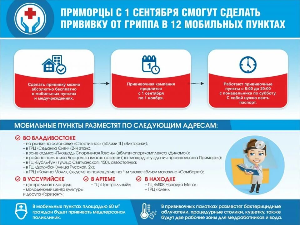 Оренбург где сделать прививку