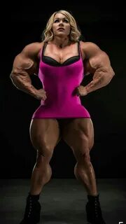 Pin by velikan on Female Bodybuilder Art Body building women, Muscle women,...