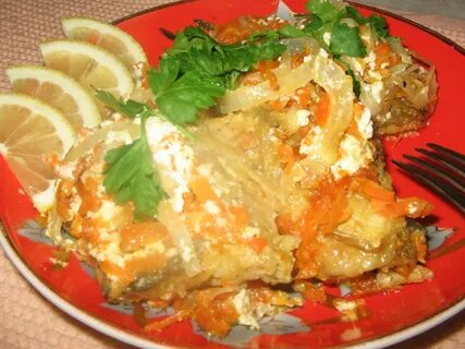 Филе рыбы с овощами в духовке рецепты