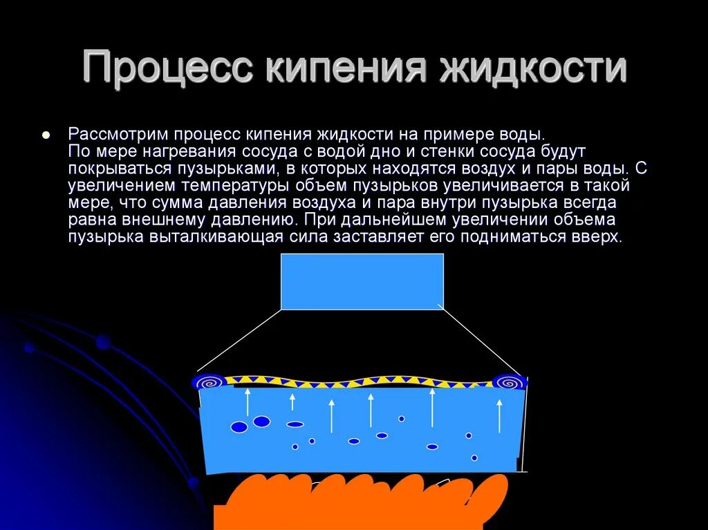 Испарение нефтепродуктов. Испарение нефти. Обратный процесс парообразования. Процесс кипения.