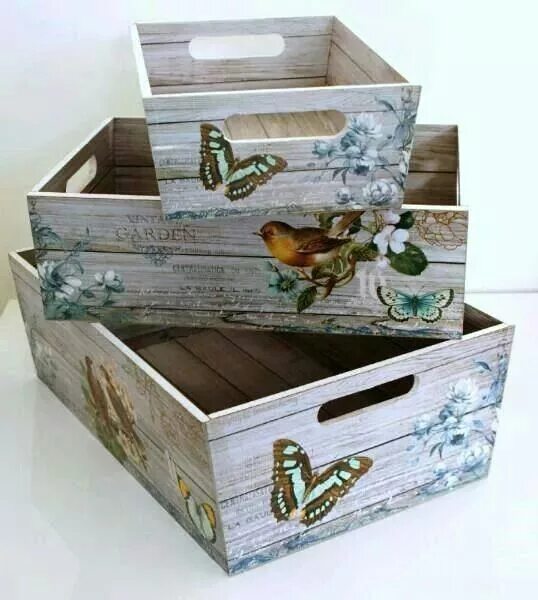 Pin on Cajas Decoupage decor, Decoupage diy, Decoupage furniture