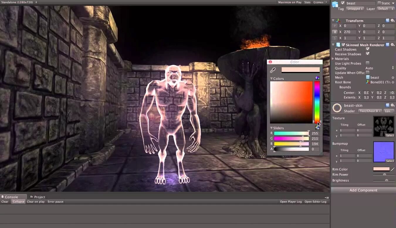 Unity bone. Движок ghost. 2d unity призрак. unity призраки. unity видео.