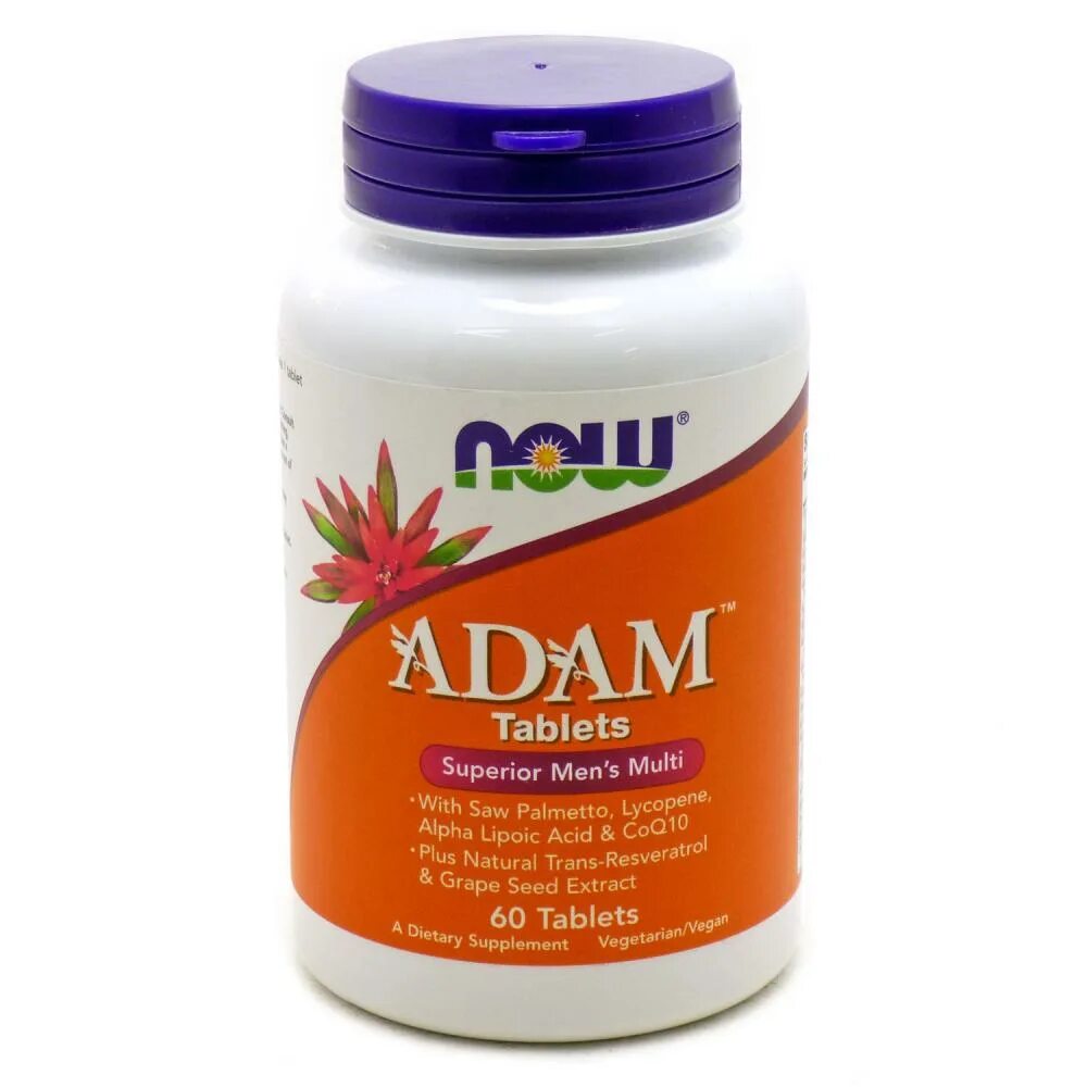 Now Adam men's Multi (90 капс.). Now Adam male Multi (120 таб.). Витамины Adam Now foods. Купить мужские витамины