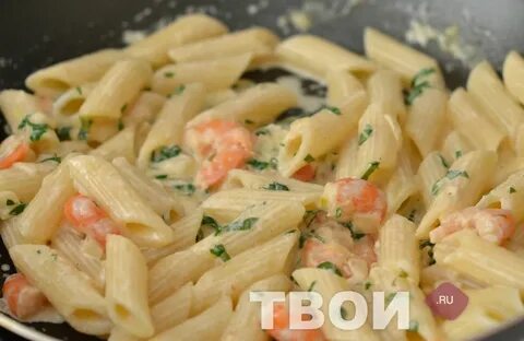 Креветки в сливочном соусе ивлев