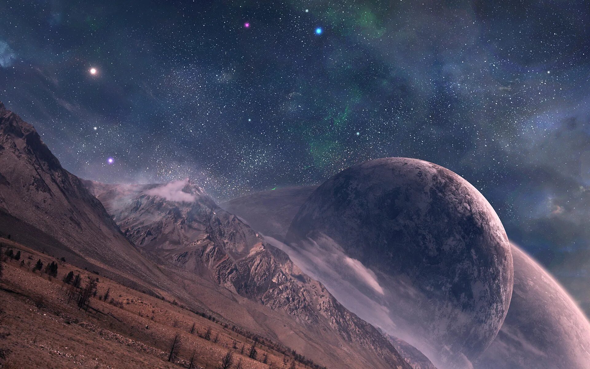 Landscape planets